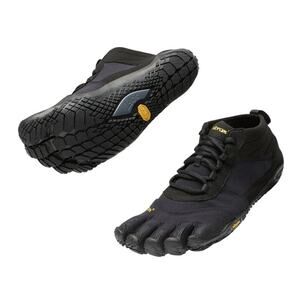 Vibram Womens V-Trek Hiking Shoes US 8 EU 38 Black Treking Climbing NWOB